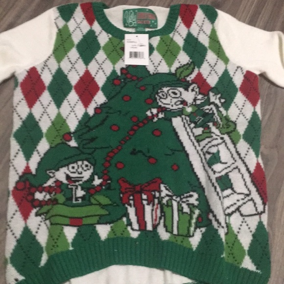 Ugly Christmas Sweater Company Assorted Pullover XS - Picture 4 of 6